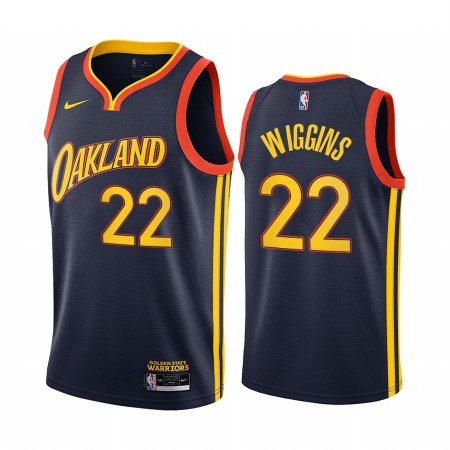 Golden State Warriors Andrew Wiggins 22 2020-21 City Edition Pelipaidat Swingman - Miesten